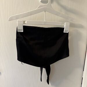 GARAGE tube top- ties in back